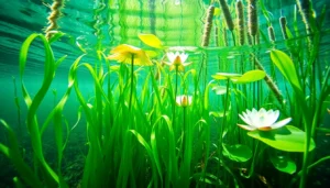 aquatic biome plants